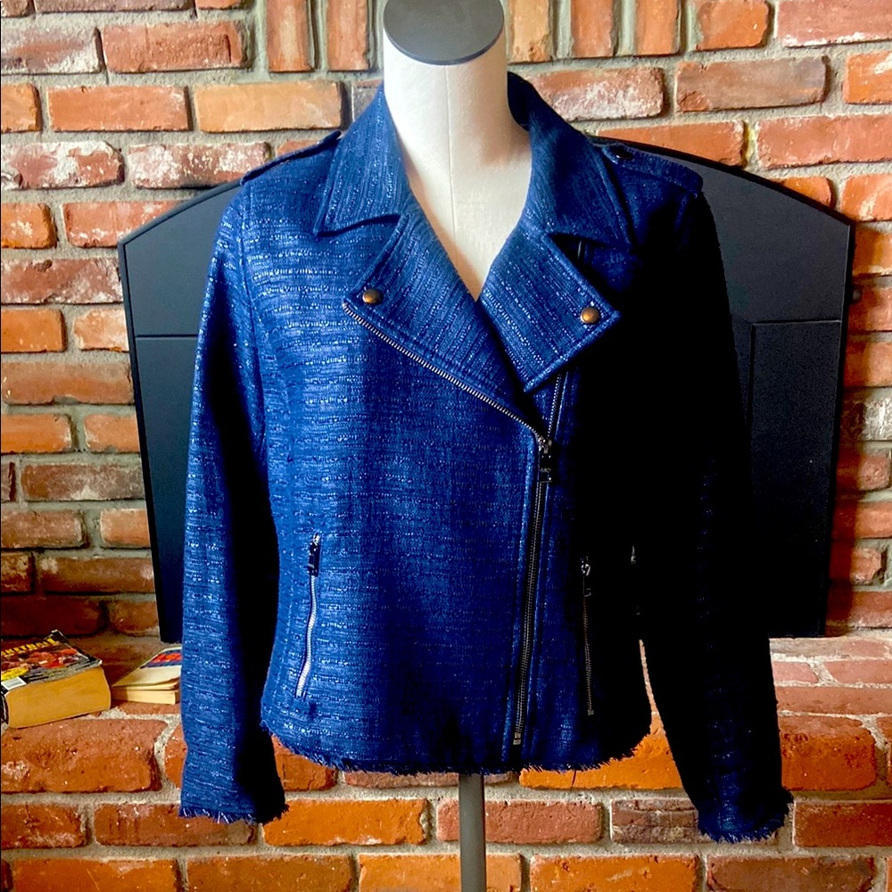 Navy tweed Banana Republic Jacket